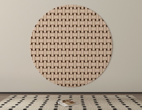 现代地毯  圆形地毯 方形地毯su模型