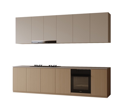 现代橱柜su模型