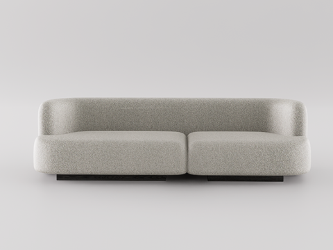 双人沙发su模型