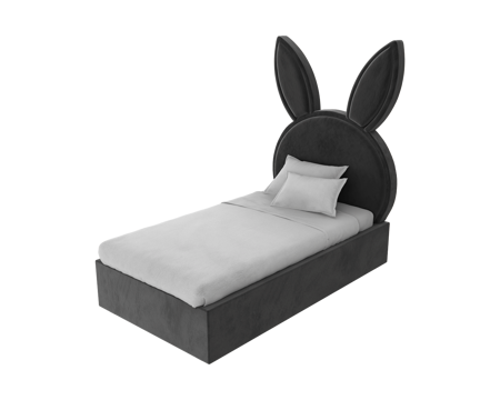  Scandicsofa  兔子儿童床3d模型 