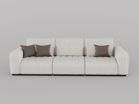 休闲沙发su模型