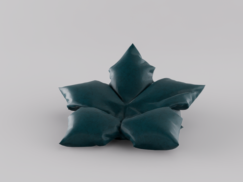 懒人沙发su模型