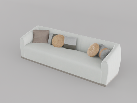 休闲沙发su模型