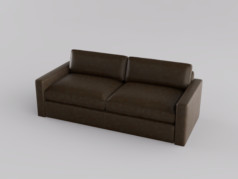 双人沙发su模型