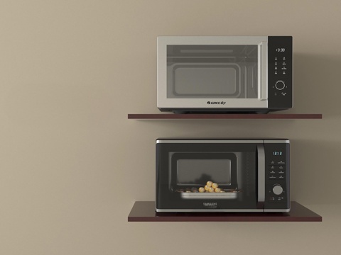 现代微波炉su模型