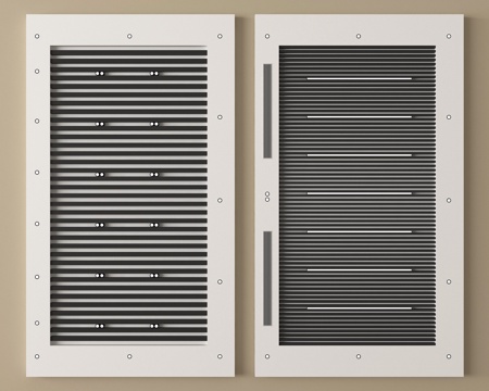 现代吊顶 方通吊顶 格栅吊顶su模型