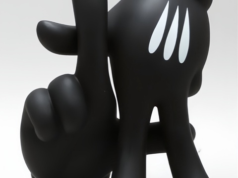  网红打卡艺术装置 网红商场艺术装置 网红玩偶装饰品 网红动漫3d模型 