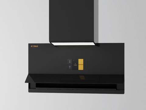 吸油烟机su模型