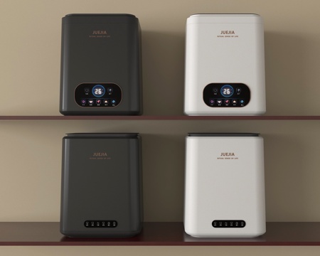  现代洗衣机  壁挂洗衣机3d模型 