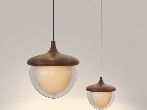 中古风吊灯 侘寂风吊灯 轻法式复古吊灯 餐厅吊灯 卧室吊灯su模型