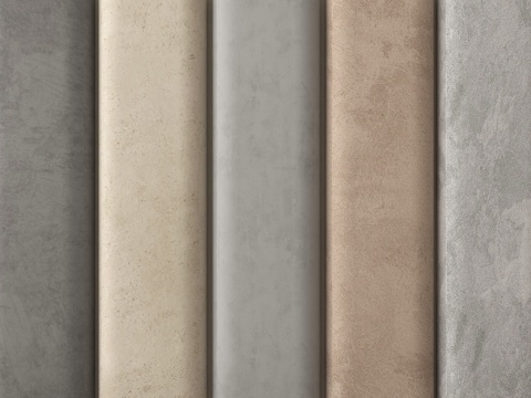 现代涂料 微水泥墙面 艺术漆 真石漆 墙面水泥漆 肌理漆su模型