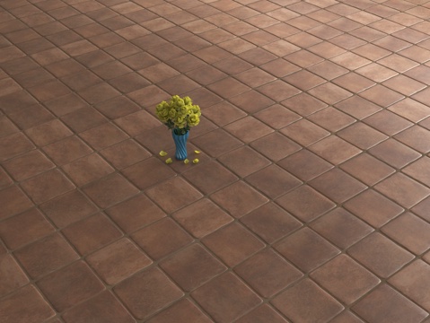 中古砖 地砖 瓷砖su模型