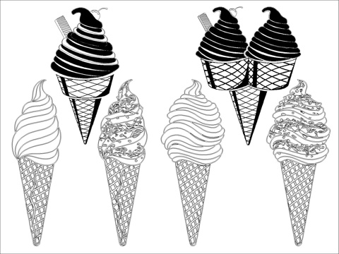 冰淇淋cad施工图