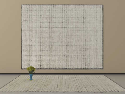 现代地毯 条纹地毯 抽象地毯 方形地毯su模型