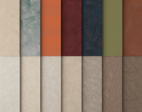 现代艺术涂料 微水泥 乳胶漆 真石漆 肌理漆su模型