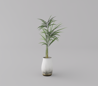  绿植盆栽su模型 