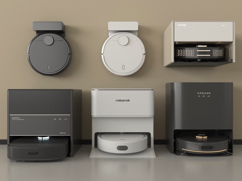 现代扫地机器人su模型