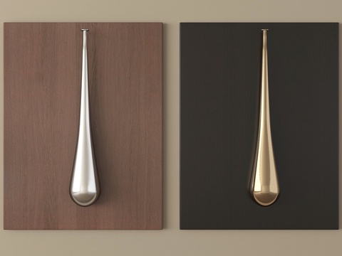 现代墙饰挂件 立体墙饰su模型