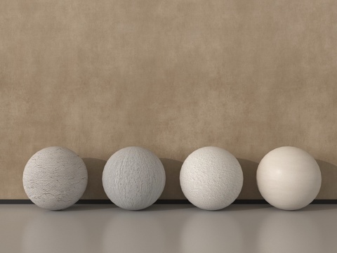 现代涂料 艺术漆 肌理漆 真石漆 微水泥su模型