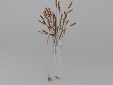  绿植盆栽su模型 