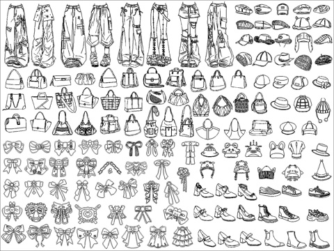 服装鞋帽cad施工图