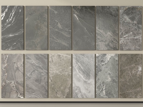 现代石材 地砖 大理石瓷砖 背景墙su模型