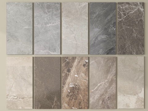 现代石材 地砖 大理石瓷砖 背景墙su模型