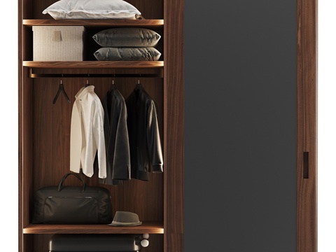  Porada Gladko 衣柜3d模型 