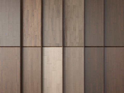 现代木地板  拼花木地板su模型