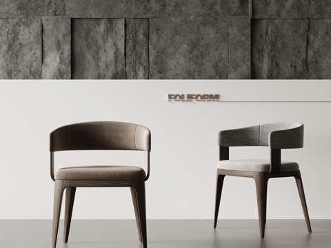 现代休闲椅su模型