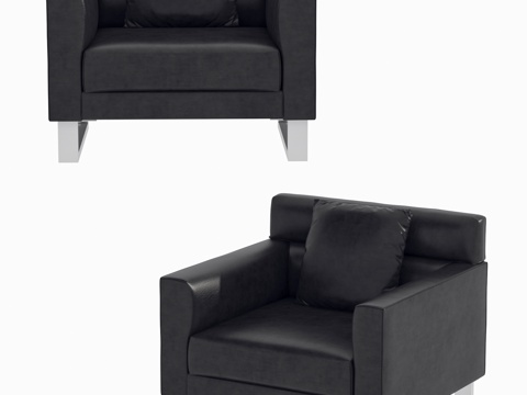 现代办公沙发 休闲沙发 洽谈沙发 接待沙发 洽谈椅 休闲椅su模型