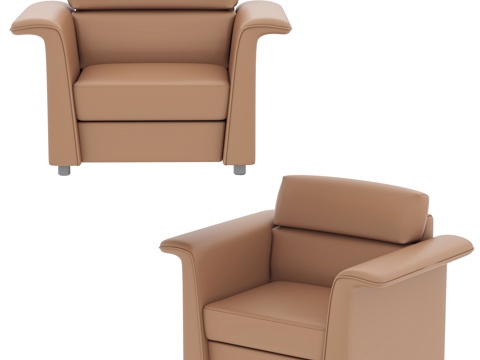 现代办公沙发 洽谈椅 休闲椅 休闲沙发 洽谈沙发 接待沙发su模型