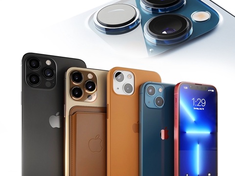  Apple iPhone 133d模型 