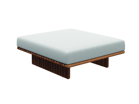 gloster 户外脚踏 沙发凳 角几 边几su模型