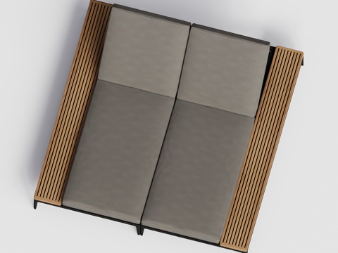 gloster  - 现代沙发 柚木双人 躺椅沙发su模型su模型