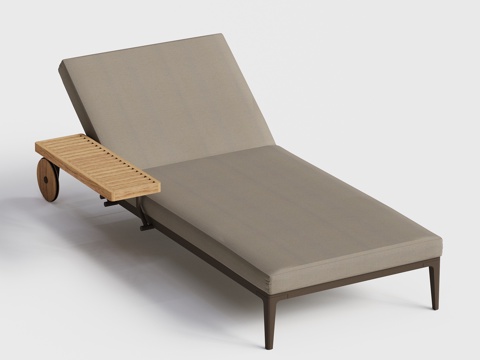 gloster  - 现代沙发 单人泳池躺椅沙发su模型