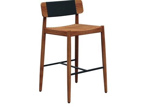 gloster  - 现代户外椅 柚木椅 柚木吧椅su模型