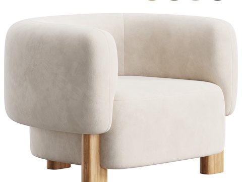  Arklou 扶手椅3d模型 