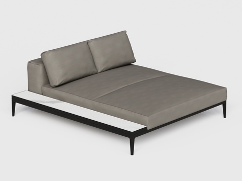 gloster  - 现代沙发 双人沙发 大理石 岩板躺椅沙su模型