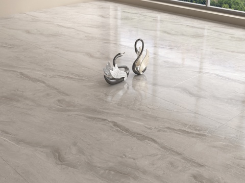 现代地砖 瓷砖 柔光砖su模型