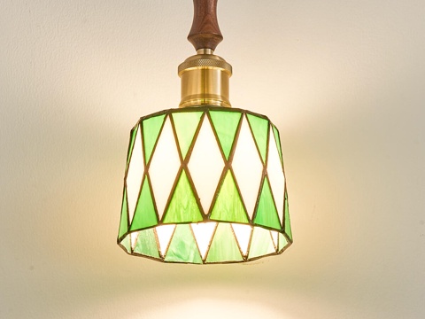  现代小吊灯 床头吊灯3d模型 