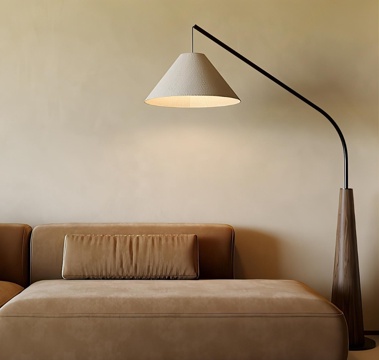 中古落地灯su模型