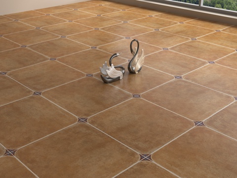 美式仿古砖 地砖su模型