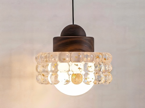  现代小吊灯 装饰灯3d模型 