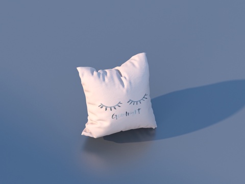  枕头 抱枕 靠枕3d模型 