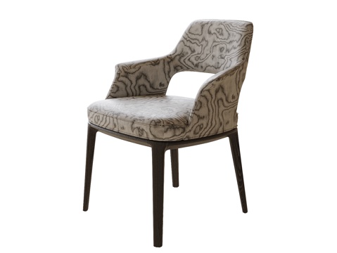 现代餐椅 单椅 书椅su模型