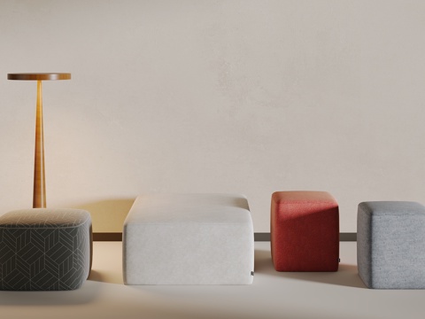  现代组合沙发3d模型 