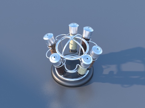  调料瓶 厨房用品3d模型 