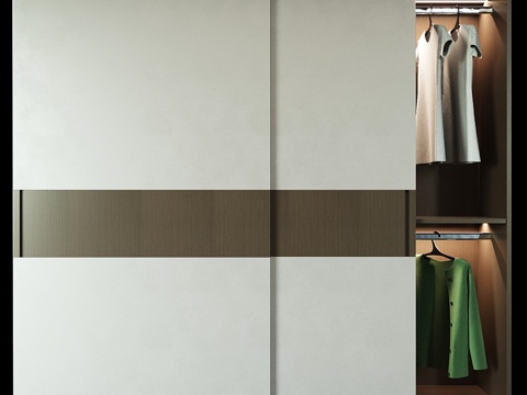  Rosseto Armobil Share衣柜23d模型 