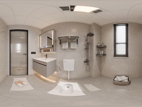  现代简约卫生间 